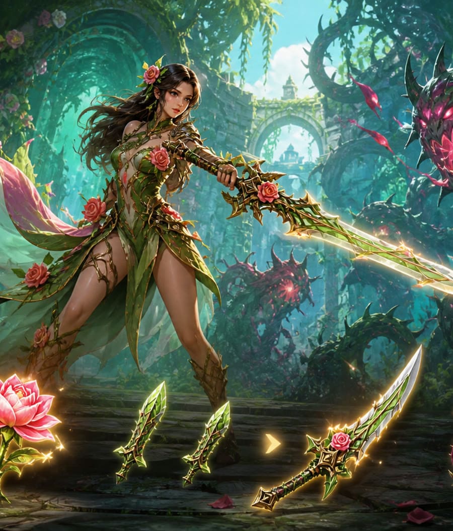 Bloom & Blade concept key art